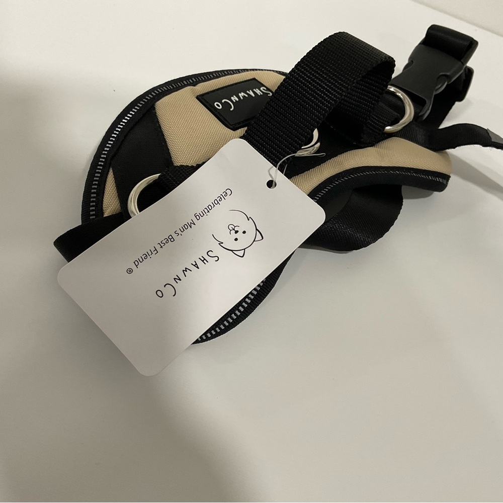 Shawn and co Black and Tan Dog Harness. A - Picture 7 of 8